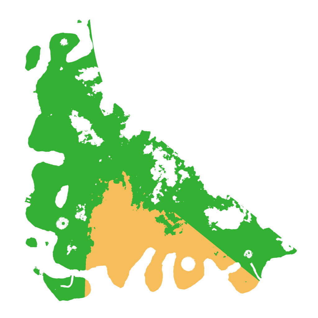 Biome Rust Map: Procedural Map, Size: 4000, Seed: 288843