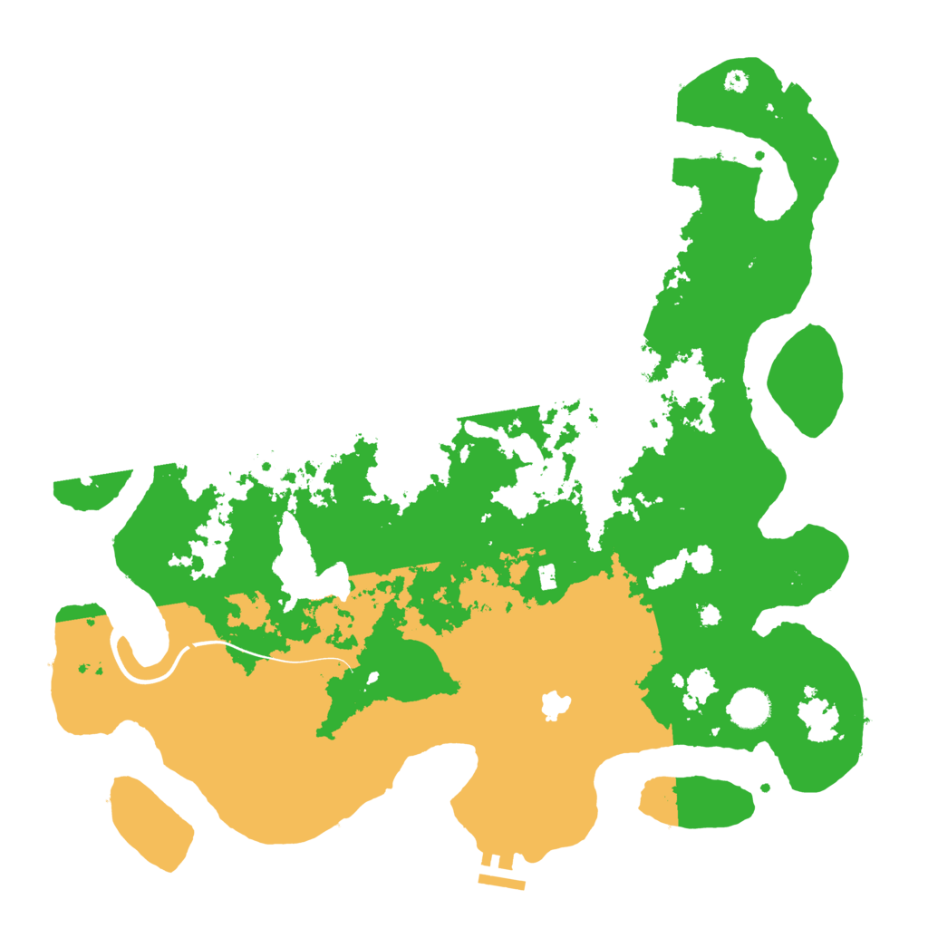Biome Rust Map: Procedural Map, Size: 4000, Seed: 832641