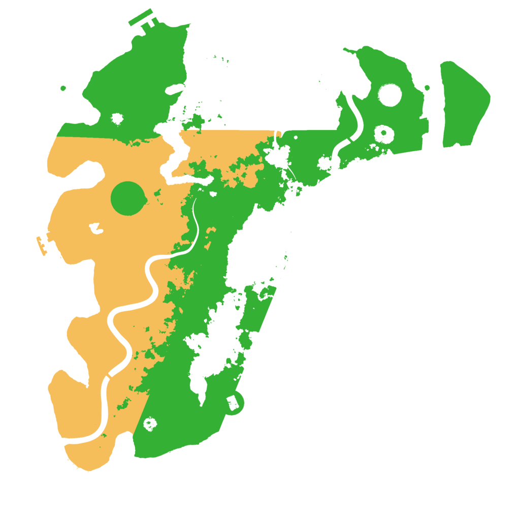 Biome Rust Map: Procedural Map, Size: 4000, Seed: 872029