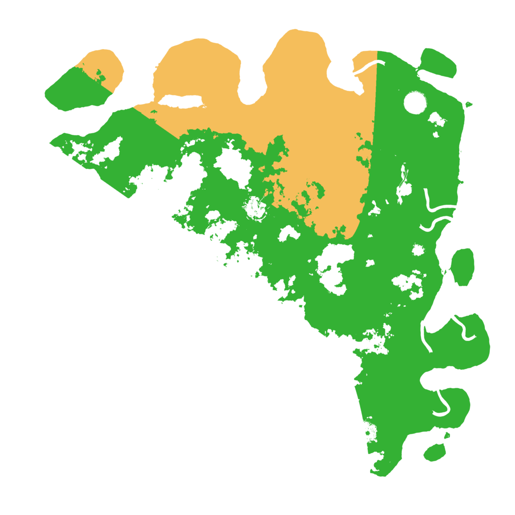 Biome Rust Map: Procedural Map, Size: 4000, Seed: 563832
