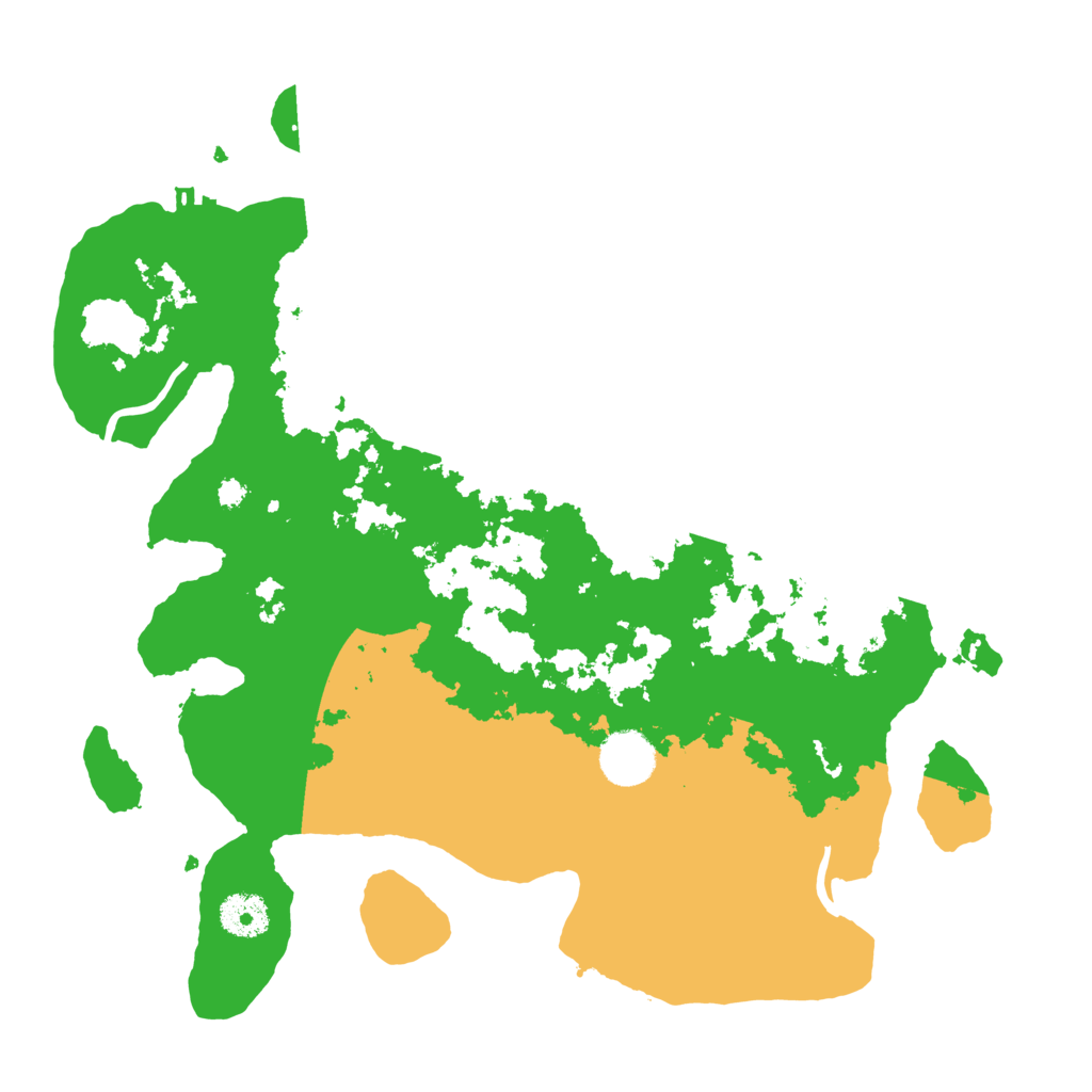 Biome Rust Map: Procedural Map, Size: 3500, Seed: 1096093718