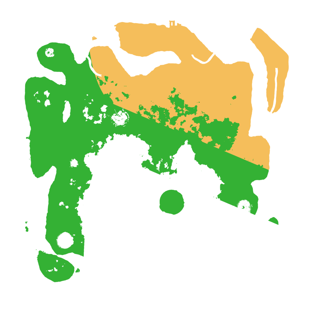 Biome Rust Map: Procedural Map, Size: 3500, Seed: 2013514
