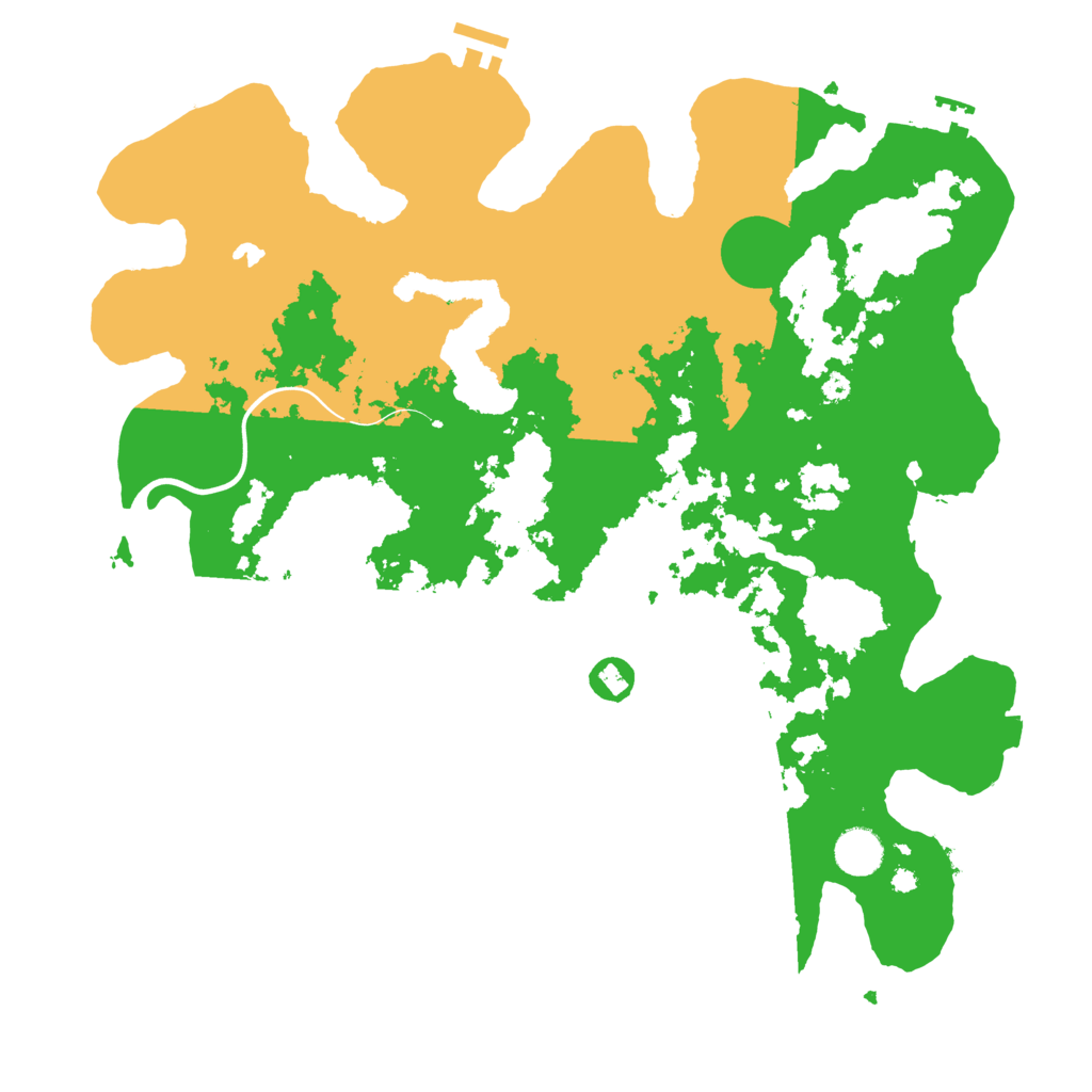 Biome Rust Map: Procedural Map, Size: 4000, Seed: 1794559492