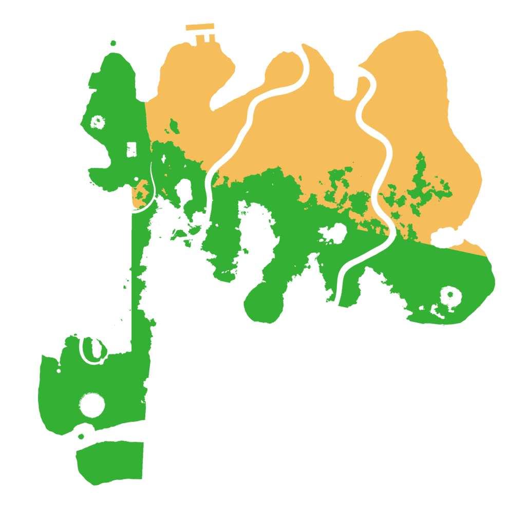 Biome Rust Map: Procedural Map, Size: 3750, Seed: 1626880506