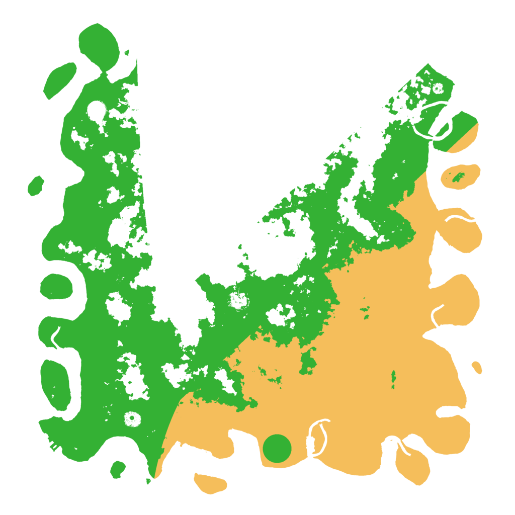 Biome Rust Map: Procedural Map, Size: 4750, Seed: 434861294