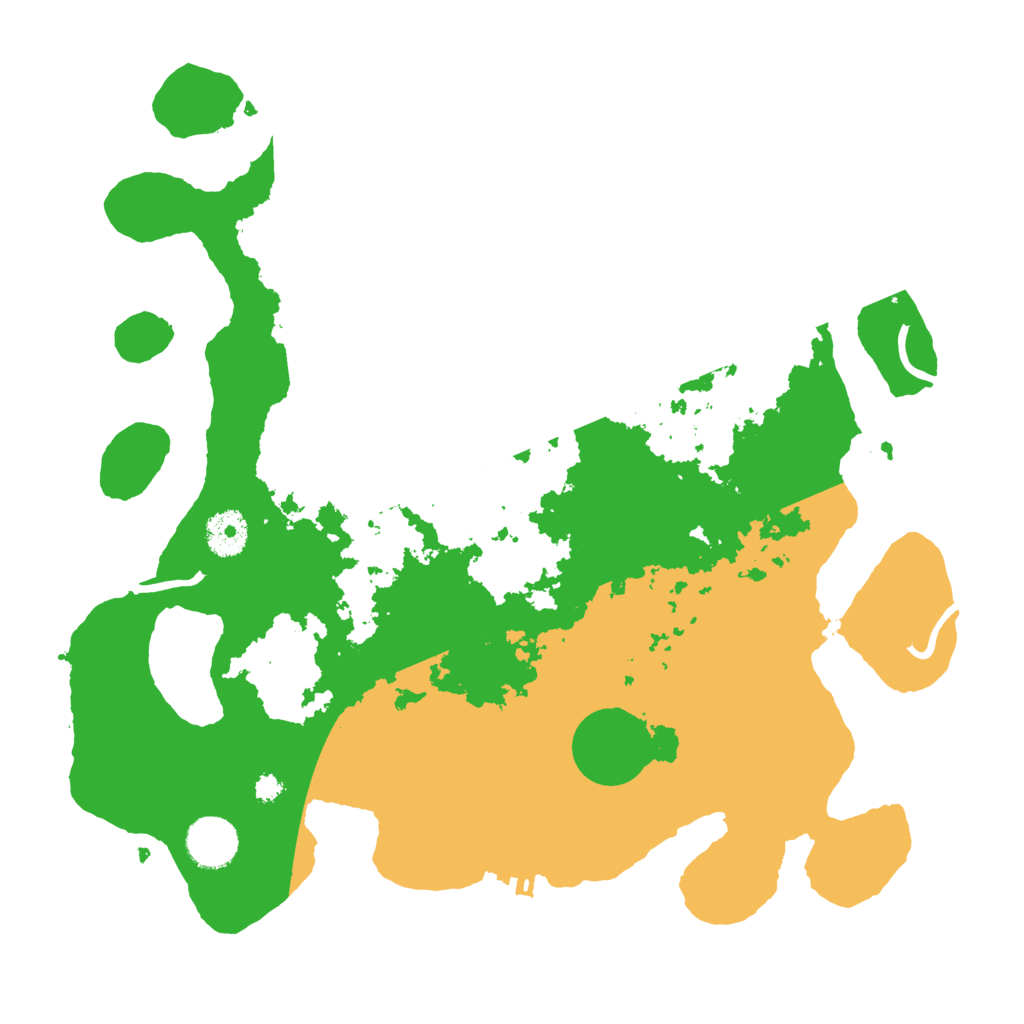 Biome Rust Map: Procedural Map, Size: 3500, Seed: 211412948