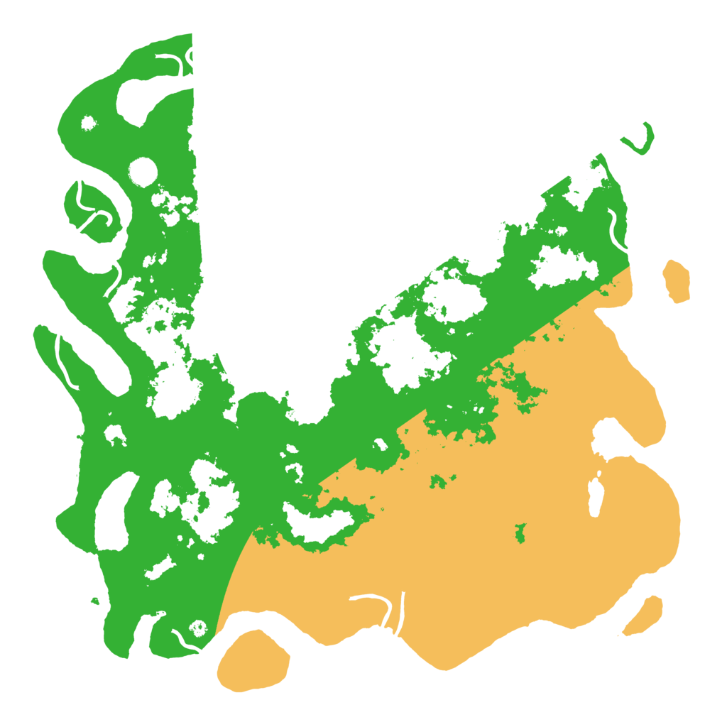Biome Rust Map: Procedural Map, Size: 4500, Seed: 992085759