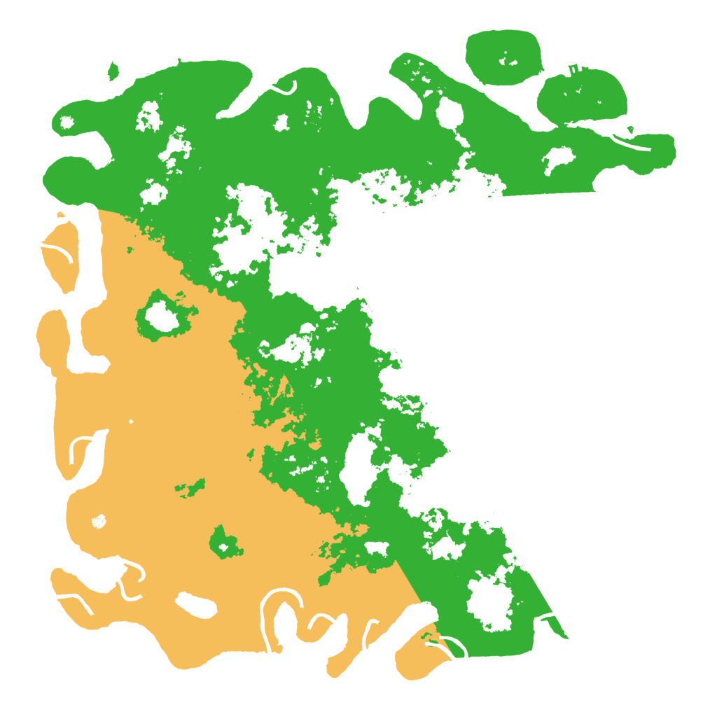 Biome Rust Map: Procedural Map, Size: 5000, Seed: 40420