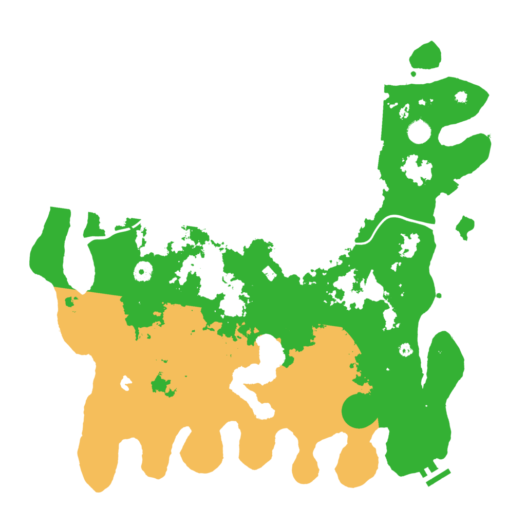 Biome Rust Map: Procedural Map, Size: 4000, Seed: 1286241589