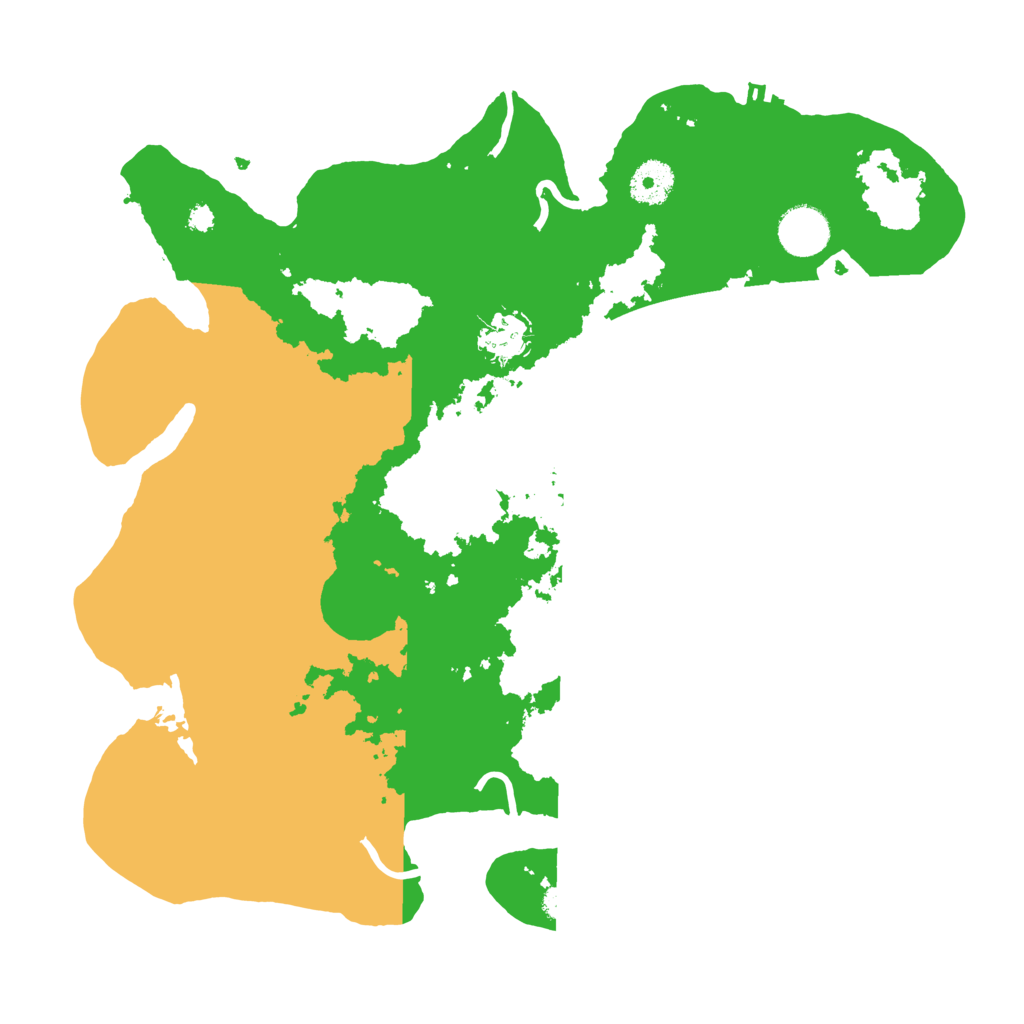 Biome Rust Map: Procedural Map, Size: 3550, Seed: 22999