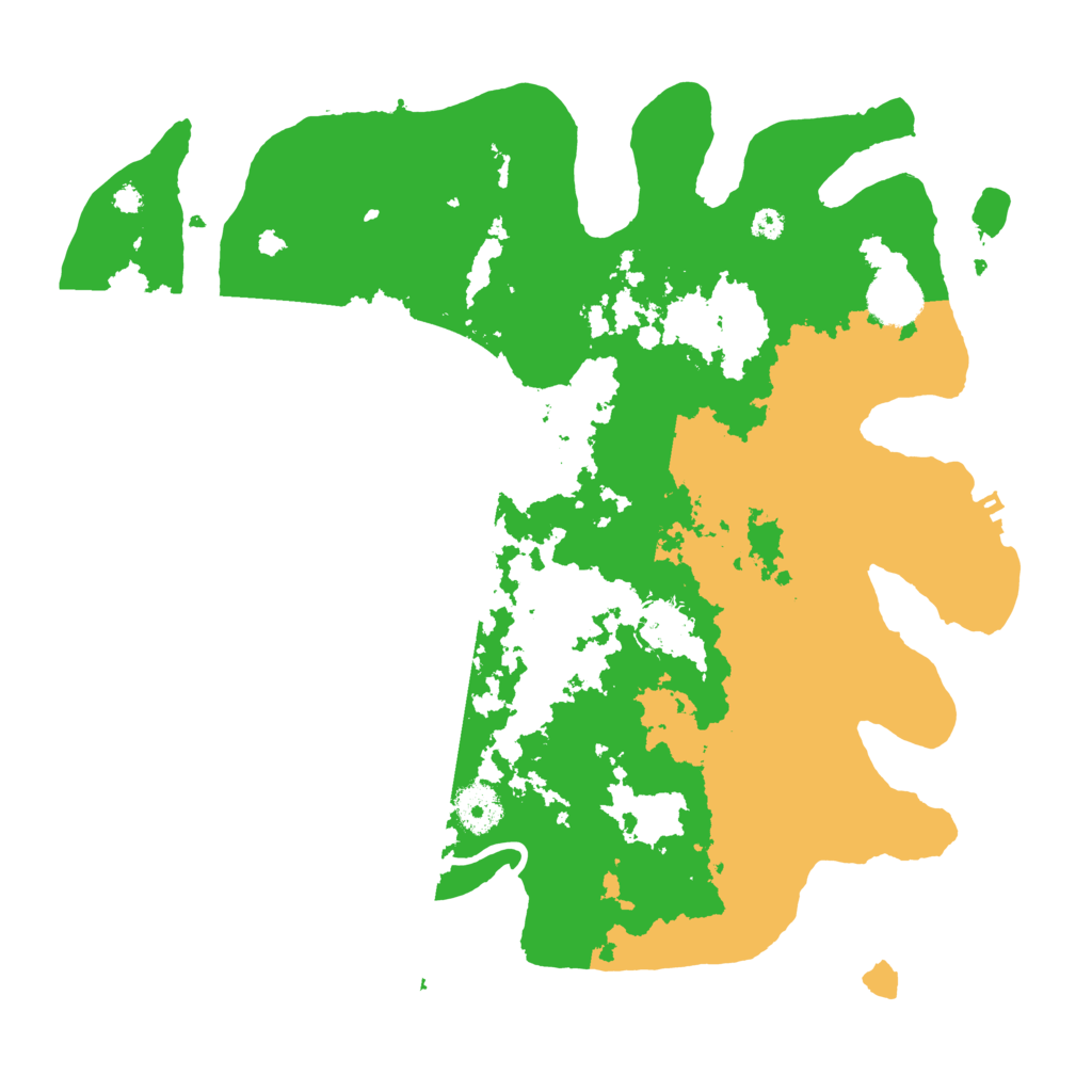 Biome Rust Map: Procedural Map, Size: 3550, Seed: 217317