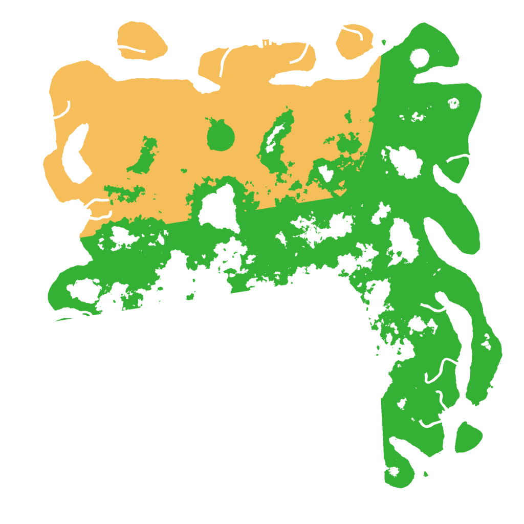 Biome Rust Map: Procedural Map, Size: 5000, Seed: 1148