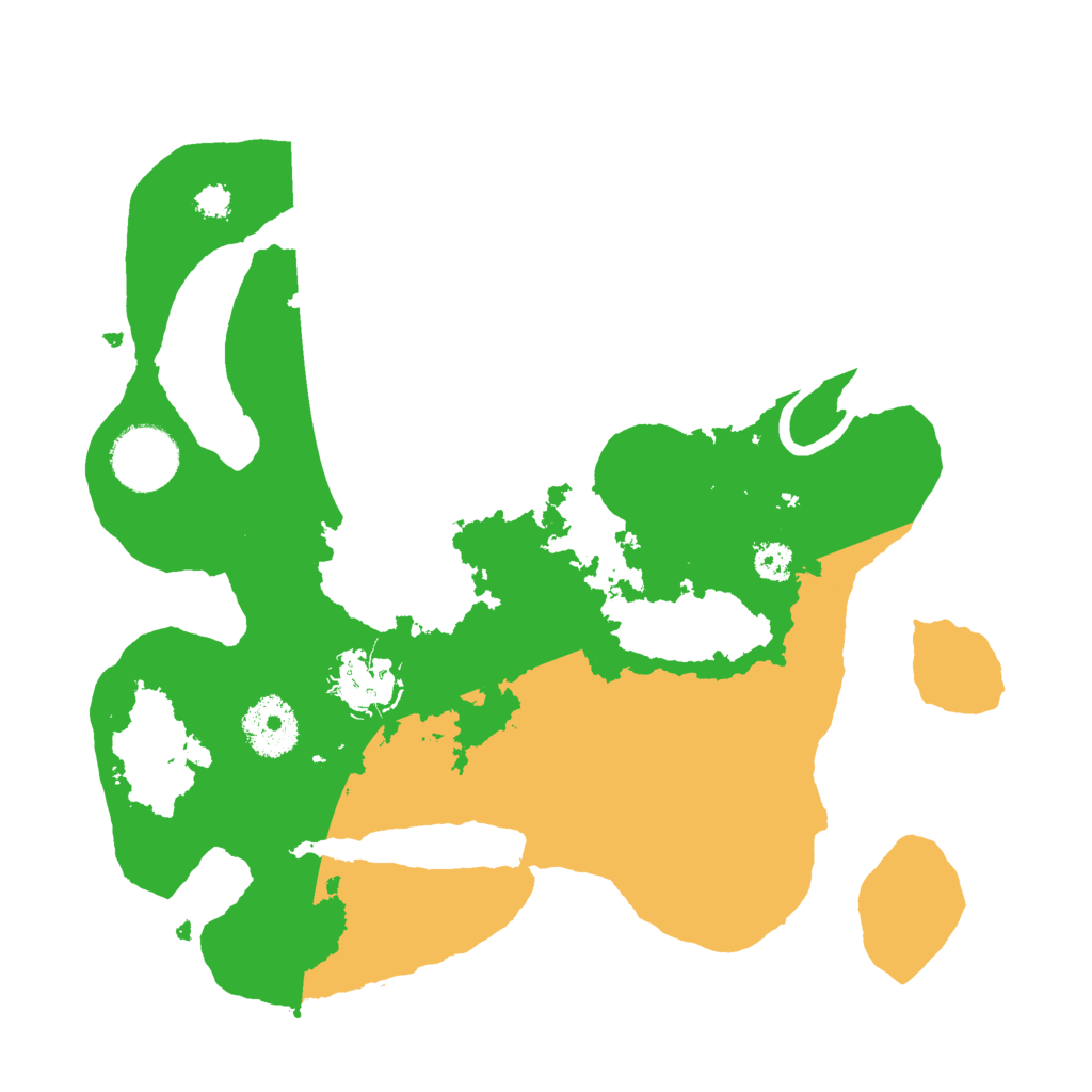 Biome Rust Map: Procedural Map, Size: 2900, Seed: 784256