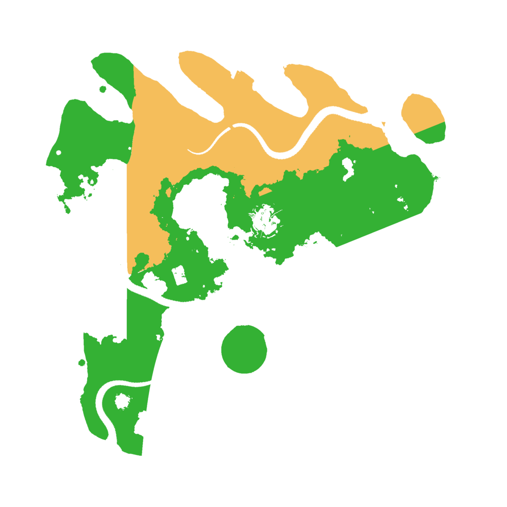Biome Rust Map: Procedural Map, Size: 3000, Seed: 474004097