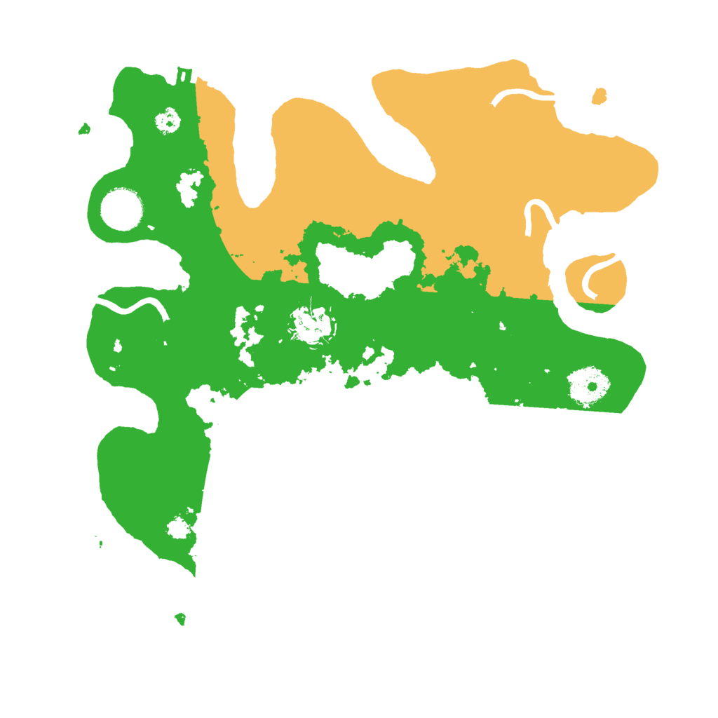 Biome Rust Map: Procedural Map, Size: 3000, Seed: 21411