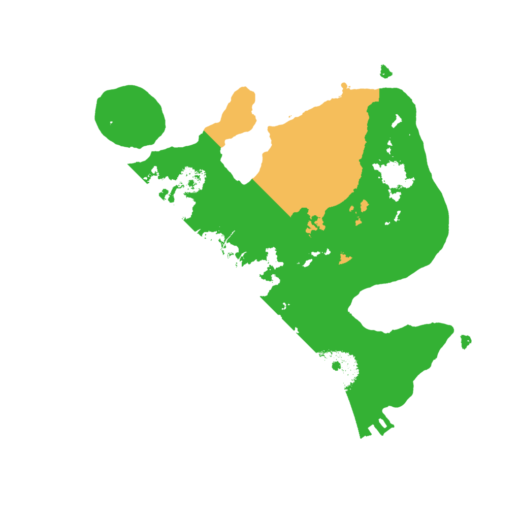 Biome Rust Map: Procedural Map, Size: 2000, Seed: 1994225733