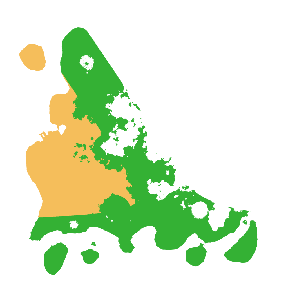 Biome Rust Map: Procedural Map, Size: 3250, Seed: 1612567537