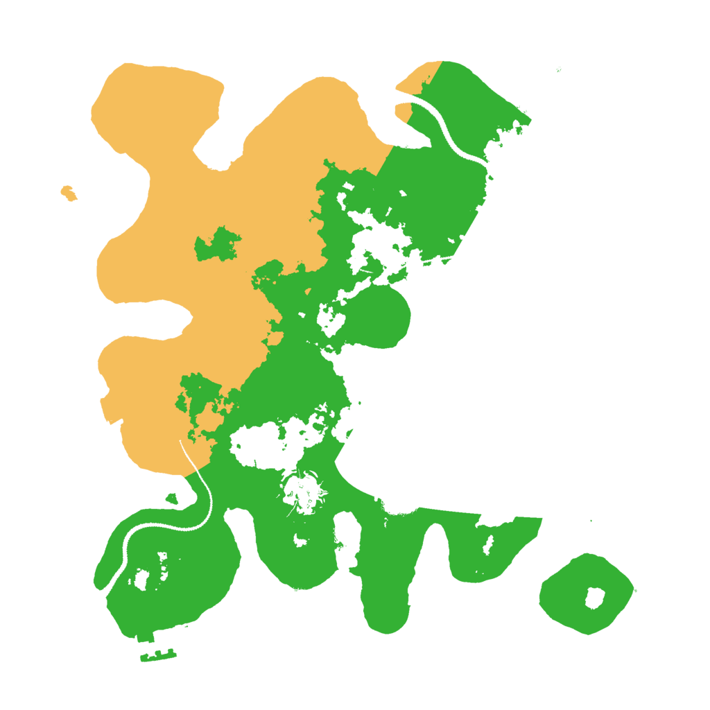 Biome Rust Map: Procedural Map, Size: 3000, Seed: 705238937