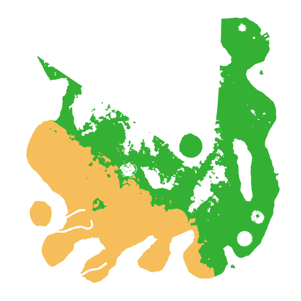 Biome Rust Map: Procedural Map, Size: 3500, Seed: 452102393