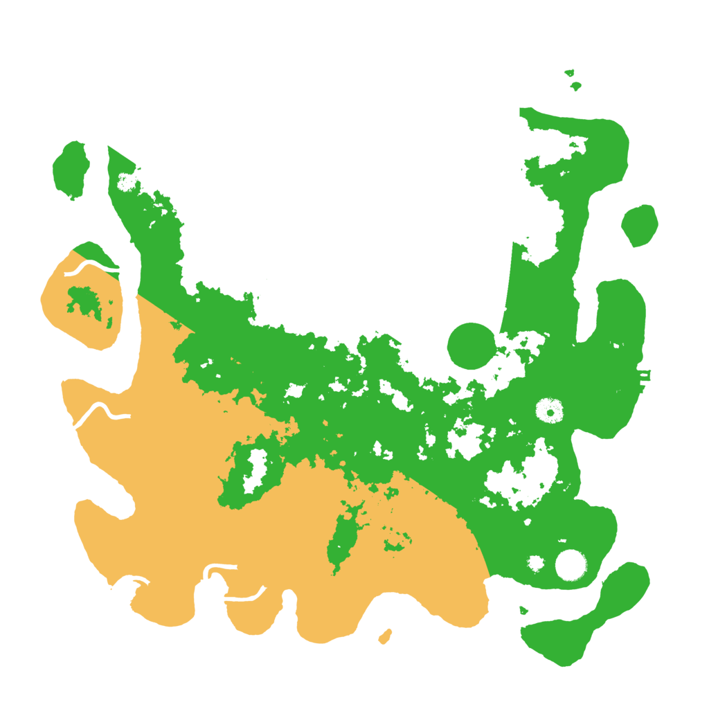 Biome Rust Map: Procedural Map, Size: 4000, Seed: 1129