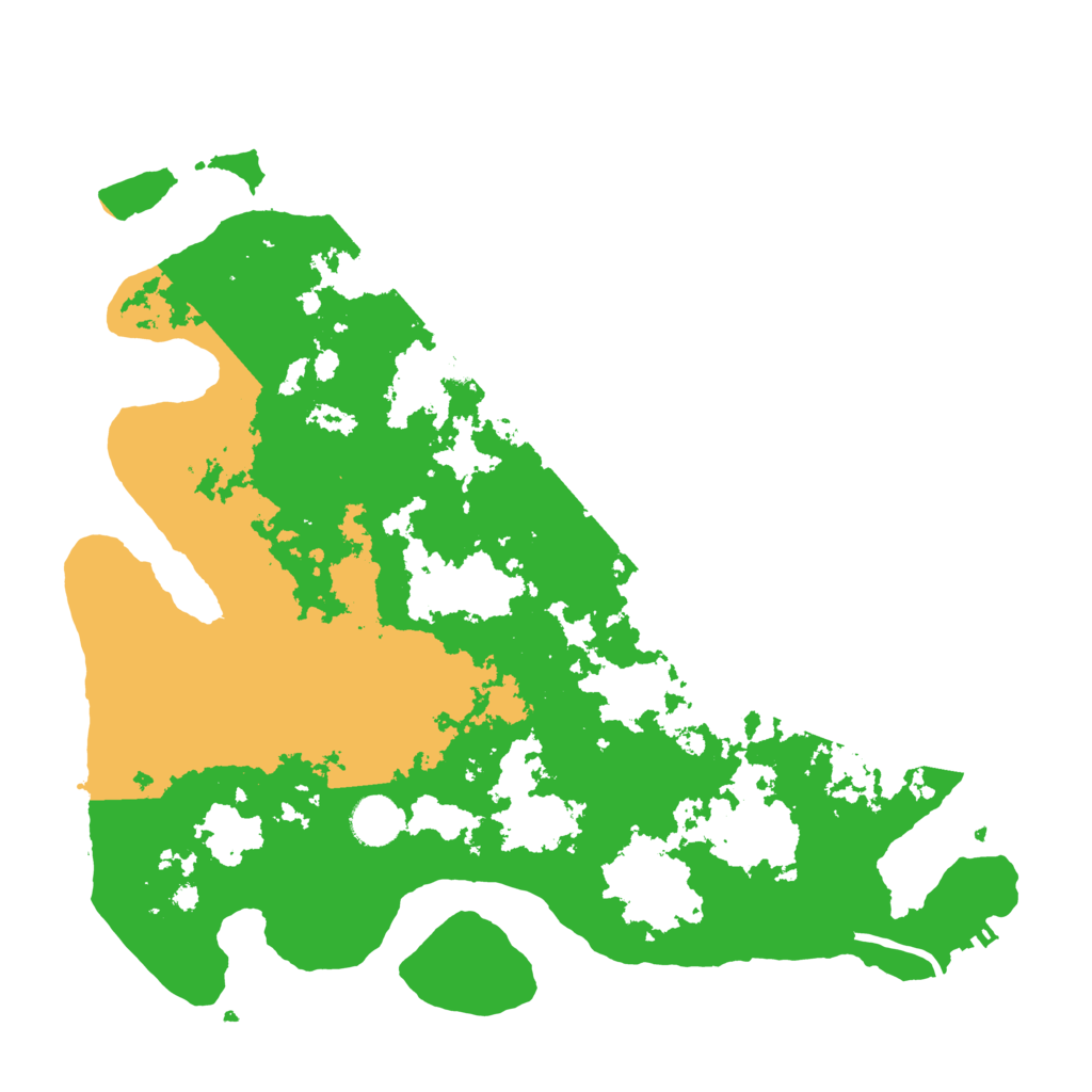 Biome Rust Map: Procedural Map, Size: 3850, Seed: 89731703