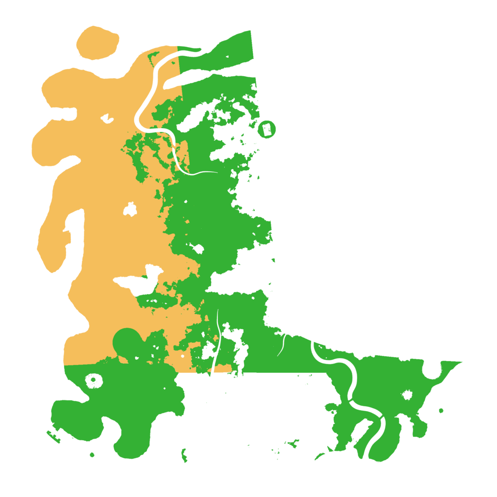 Biome Rust Map: Procedural Map, Size: 4500, Seed: 459363080