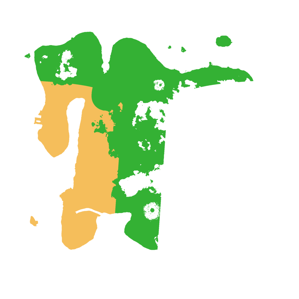 Biome Rust Map: Procedural Map, Size: 2800, Seed: 492847