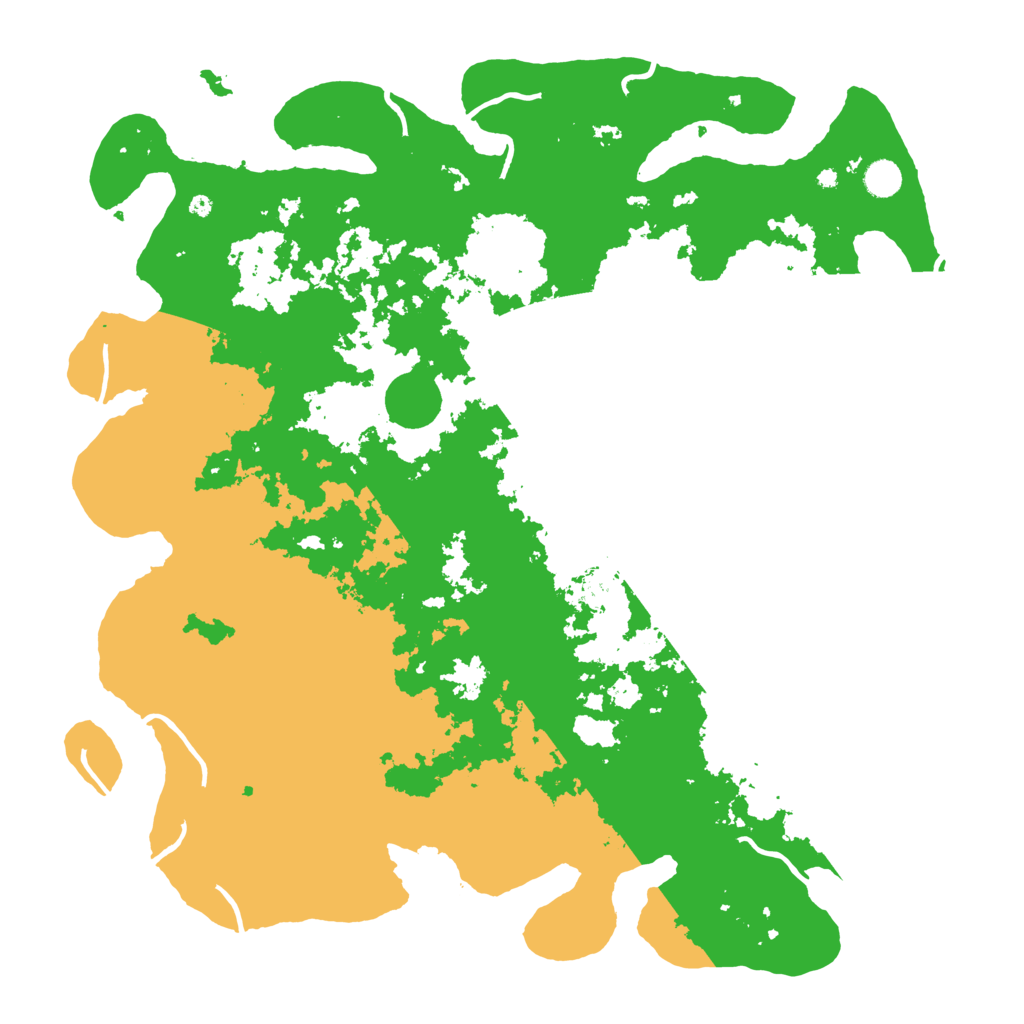 Biome Rust Map: Procedural Map, Size: 4800, Seed: 133658