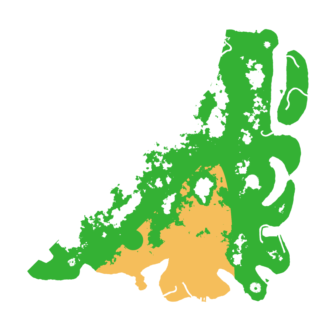 Biome Rust Map: Procedural Map, Size: 4500, Seed: 202337736
