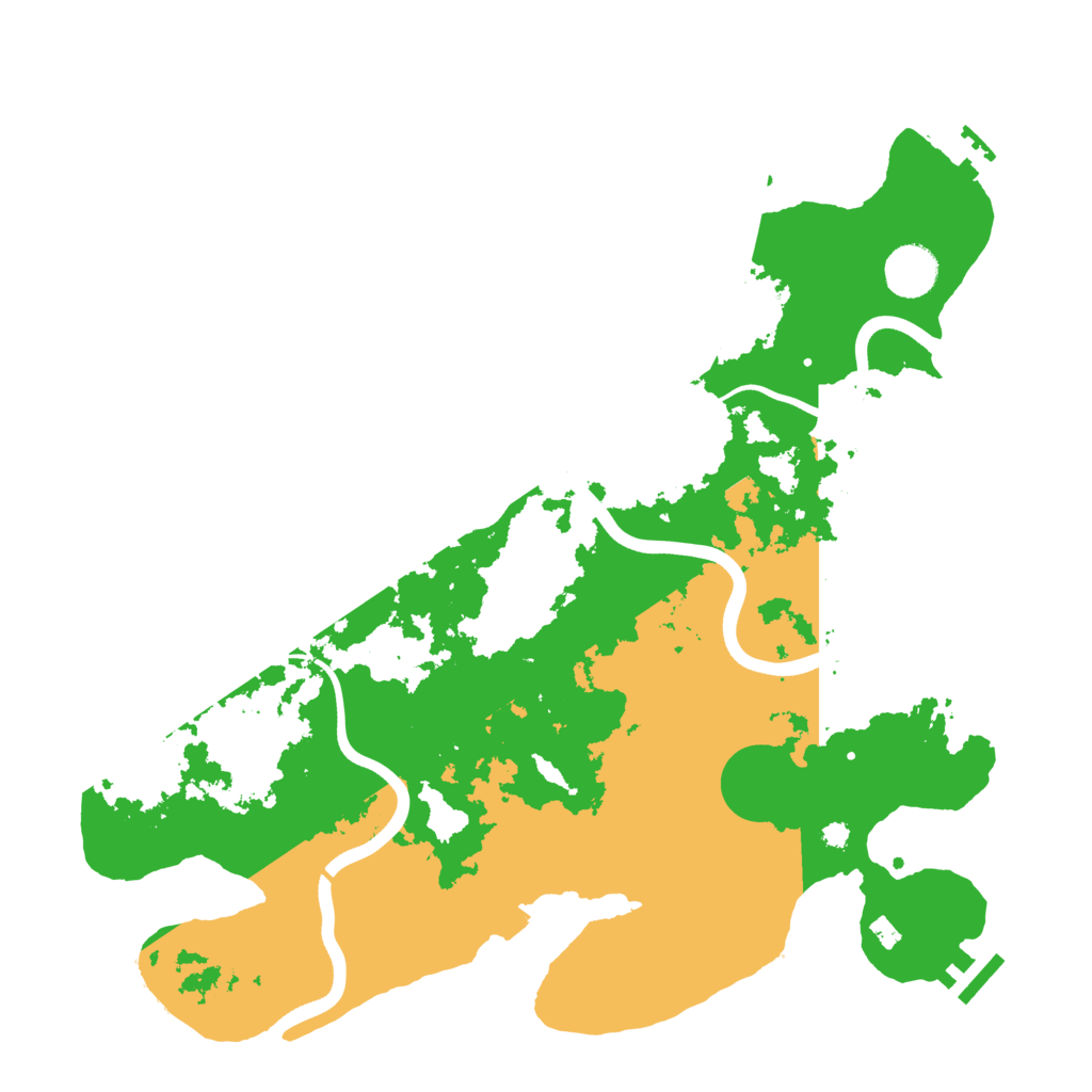 Biome Rust Map: Procedural Map, Size: 3750, Seed: 246491719