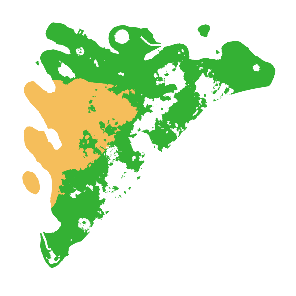 Biome Rust Map: Procedural Map, Size: 3700, Seed: 1754989763
