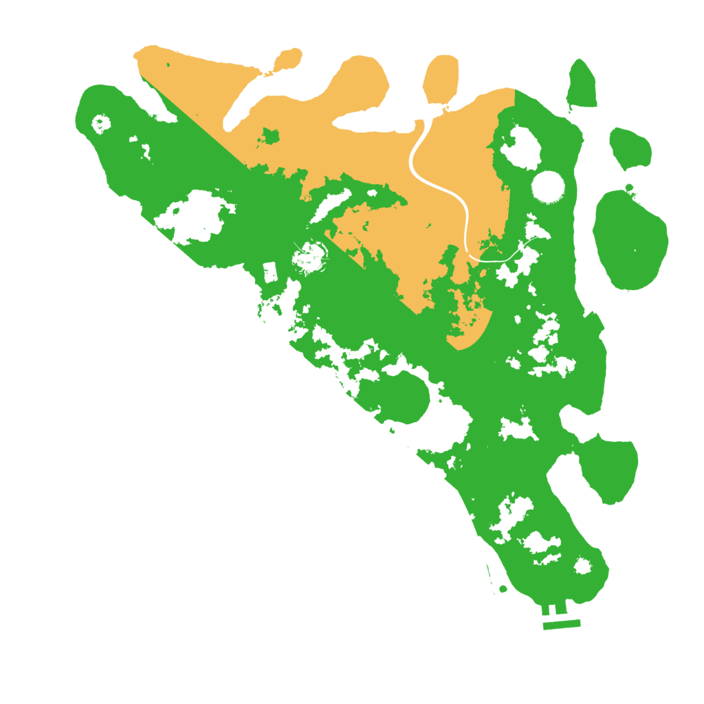 Biome Rust Map: Procedural Map, Size: 3800, Seed: 1815086535