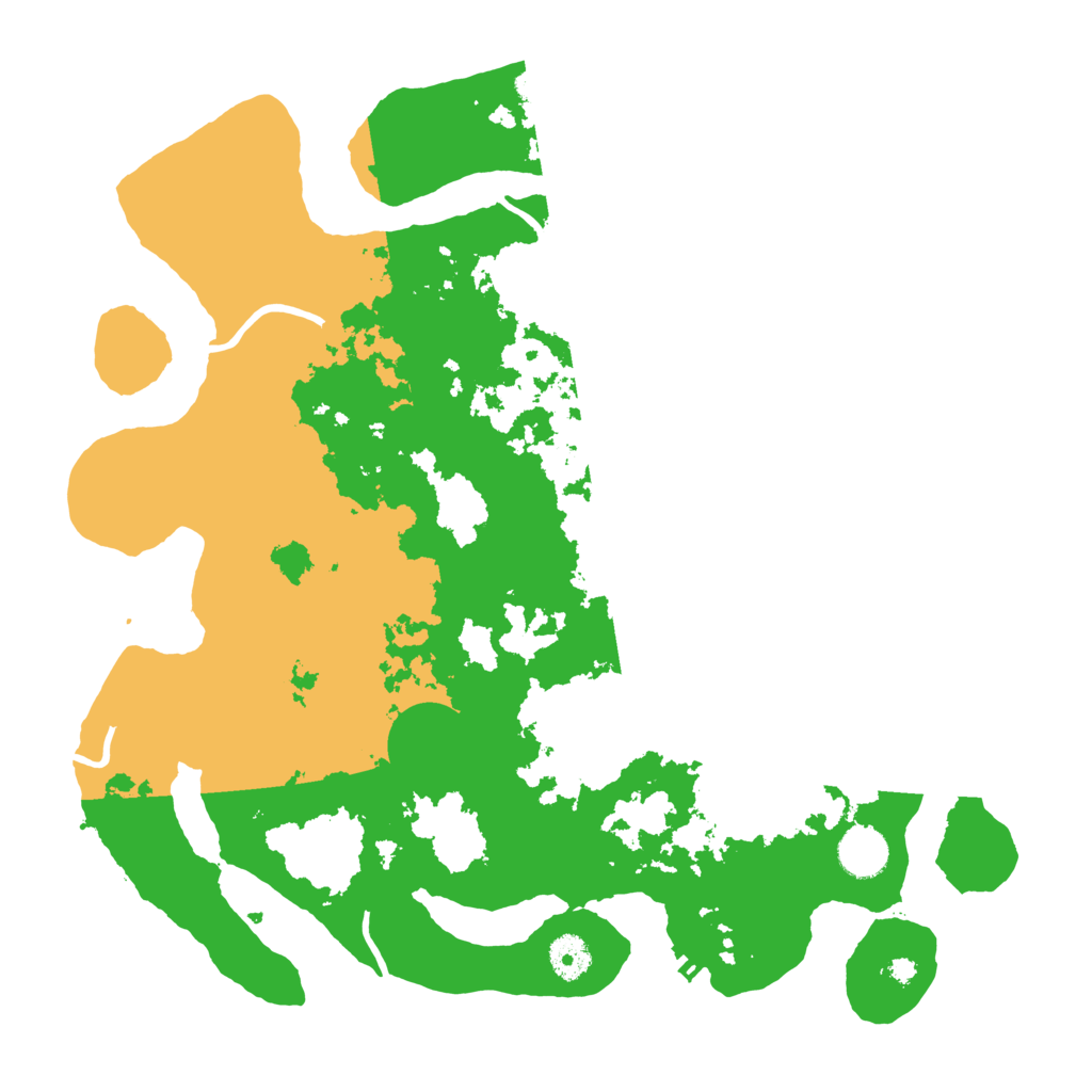 Biome Rust Map: Procedural Map, Size: 3850, Seed: 2025207149