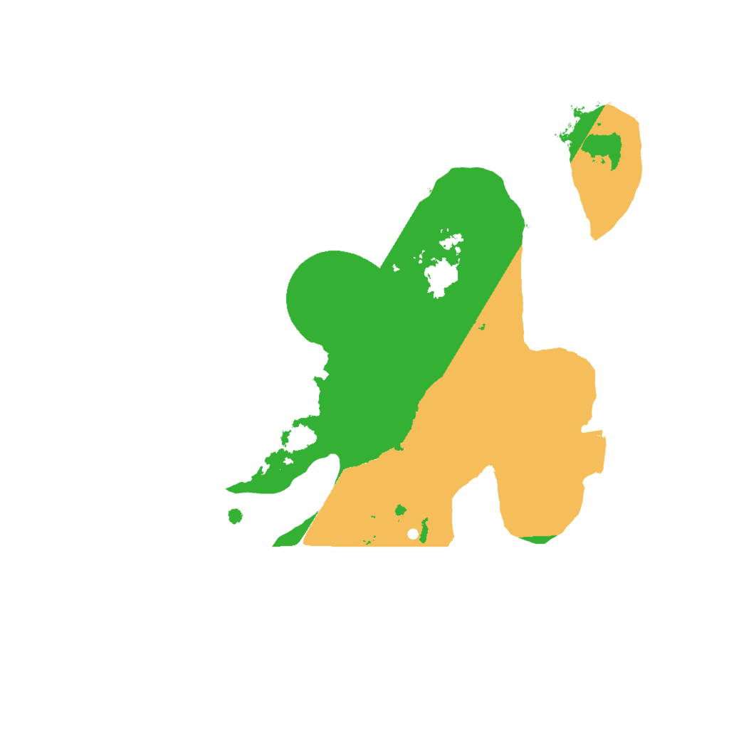 Biome Rust Map: Procedural Map, Size: 2000, Seed: 790562247