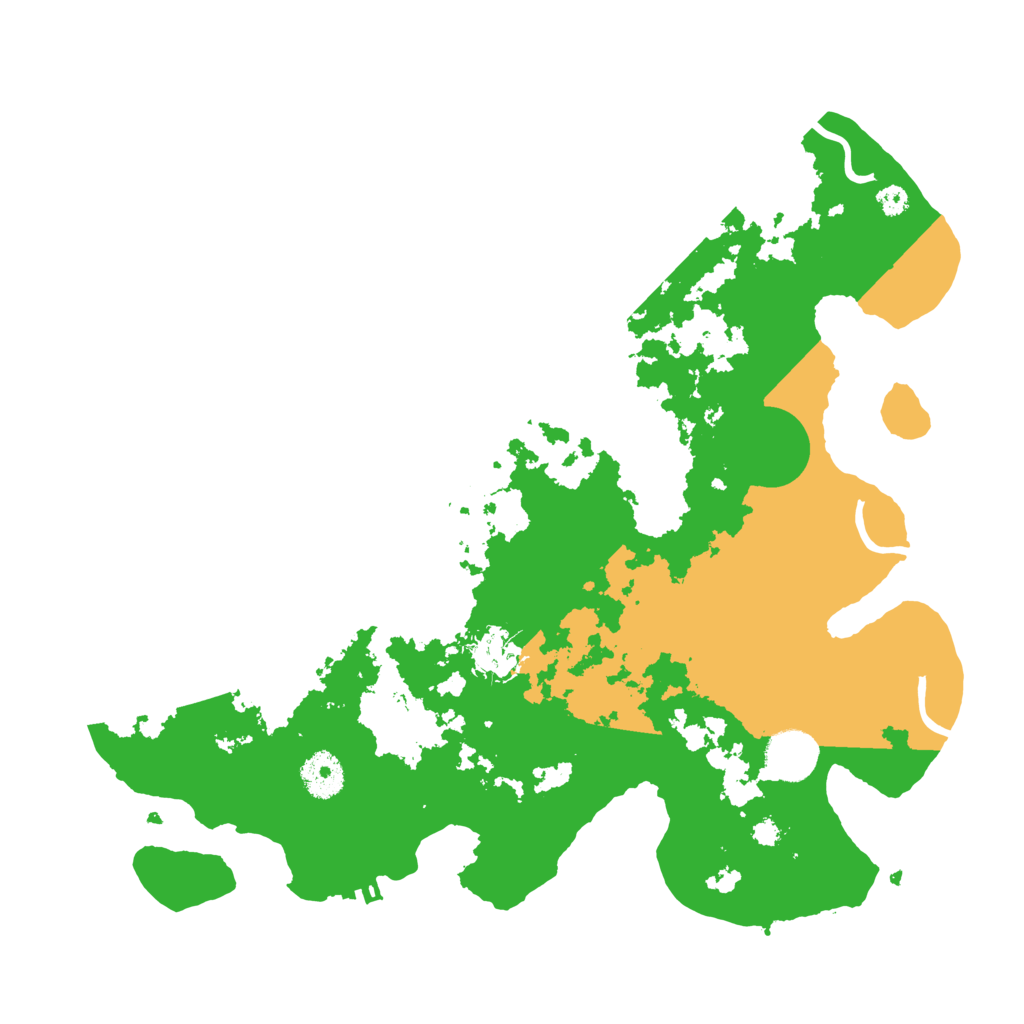 Biome Rust Map: Procedural Map, Size: 3500, Seed: 1033499477