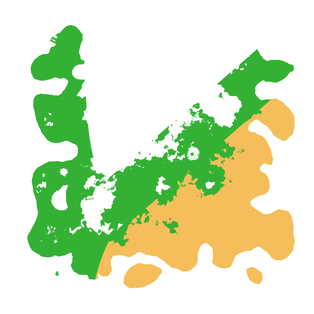 Biome Rust Map: Procedural Map, Size: 3700, Seed: 1949942390