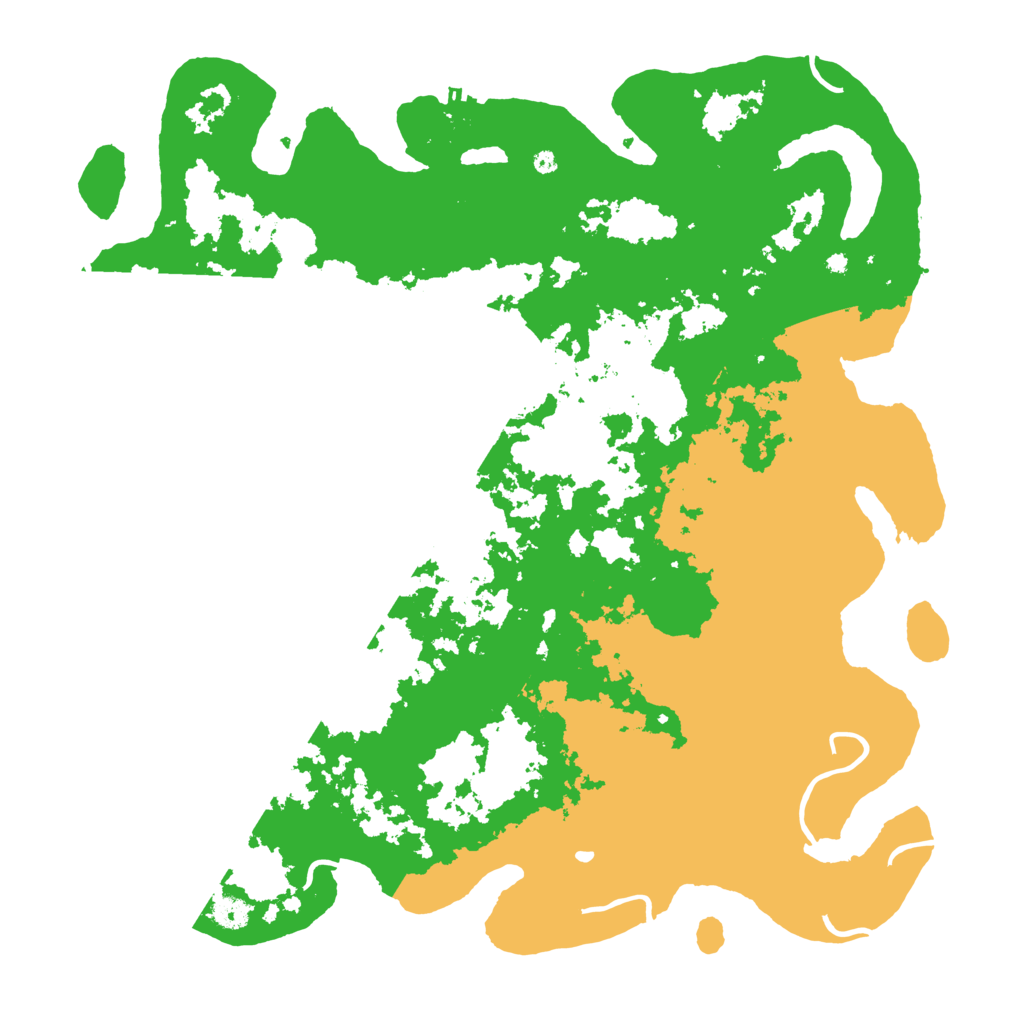 Biome Rust Map: Procedural Map, Size: 4600, Seed: 144658