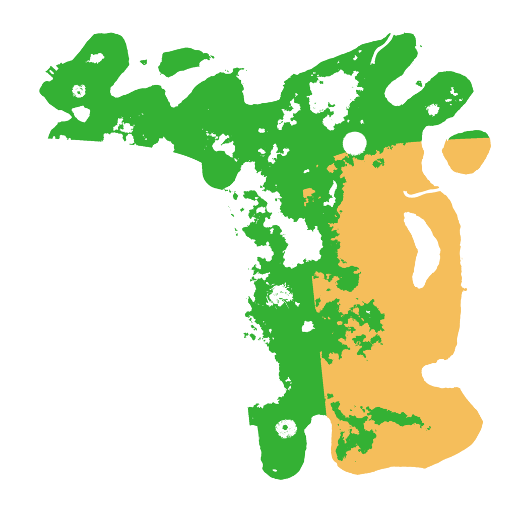 Biome Rust Map: Procedural Map, Size: 3950, Seed: 611583722