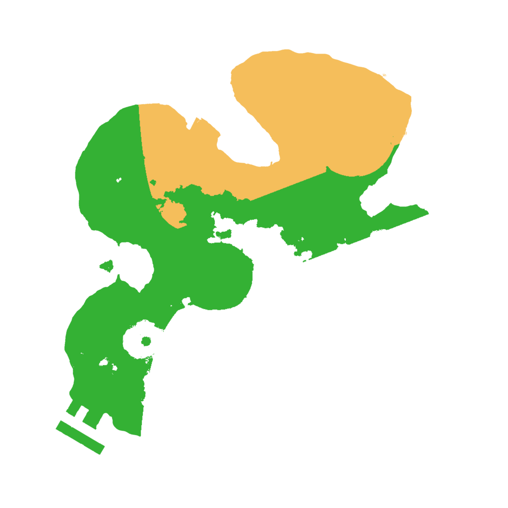 Biome Rust Map: Procedural Map, Size: 2000, Seed: 949790034