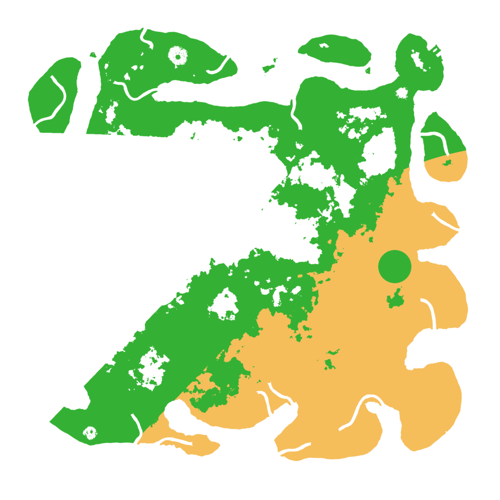 Biome Rust Map: Procedural Map, Size: 4000, Seed: 381926