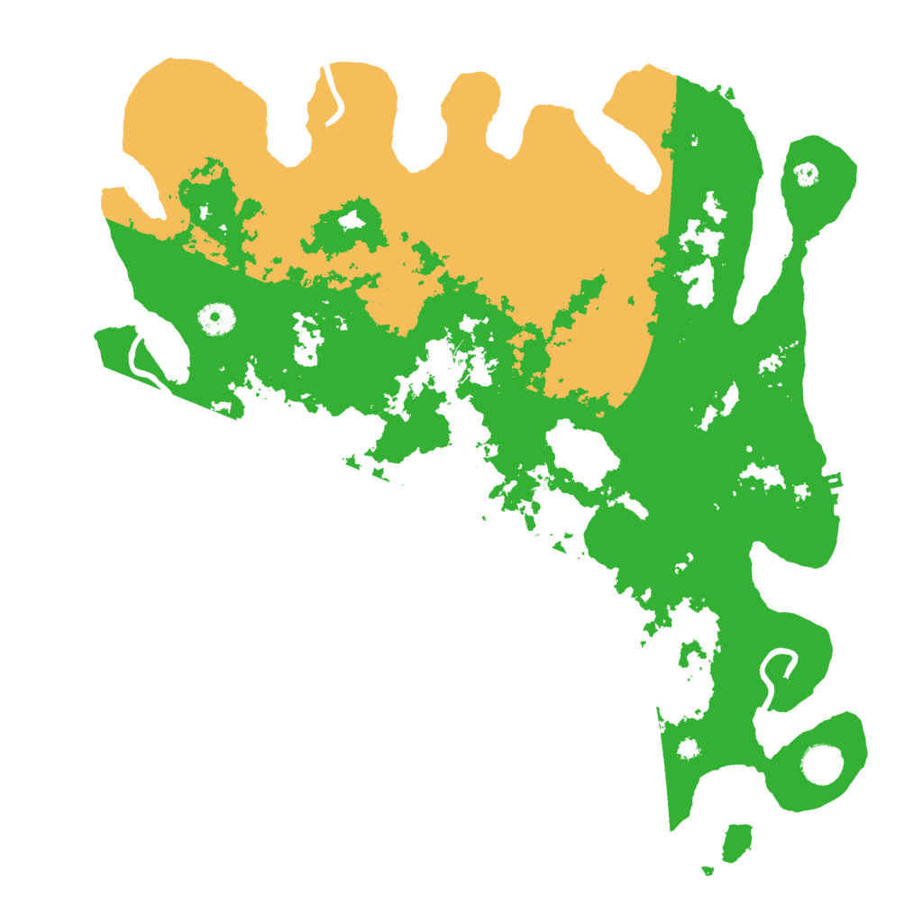 Biome Rust Map: Procedural Map, Size: 4000, Seed: 5552
