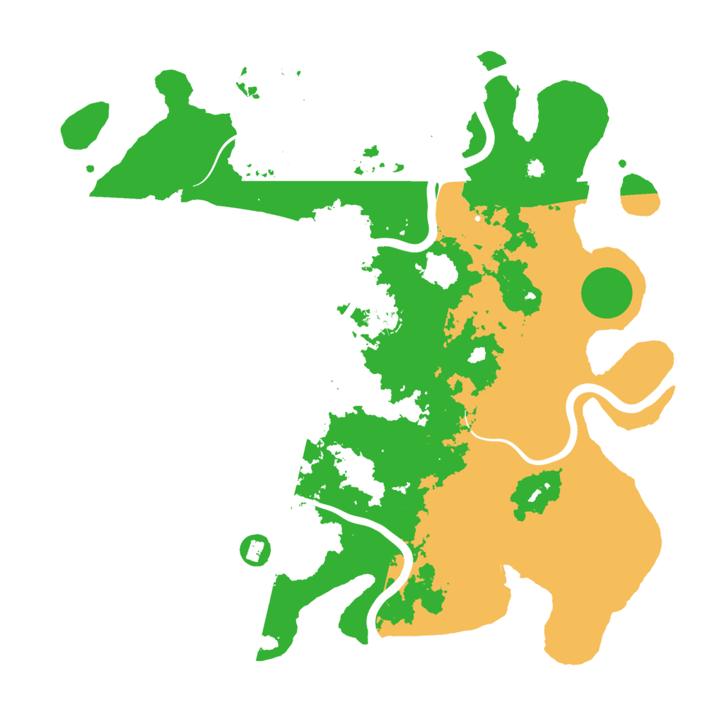 Biome Rust Map: Procedural Map, Size: 3750, Seed: 1407322458