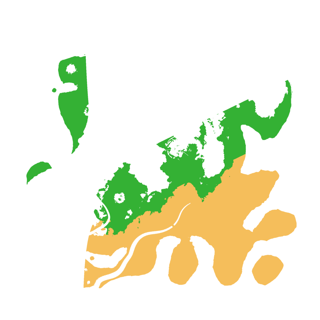 Biome Rust Map: Procedural Map, Size: 3000, Seed: 20455