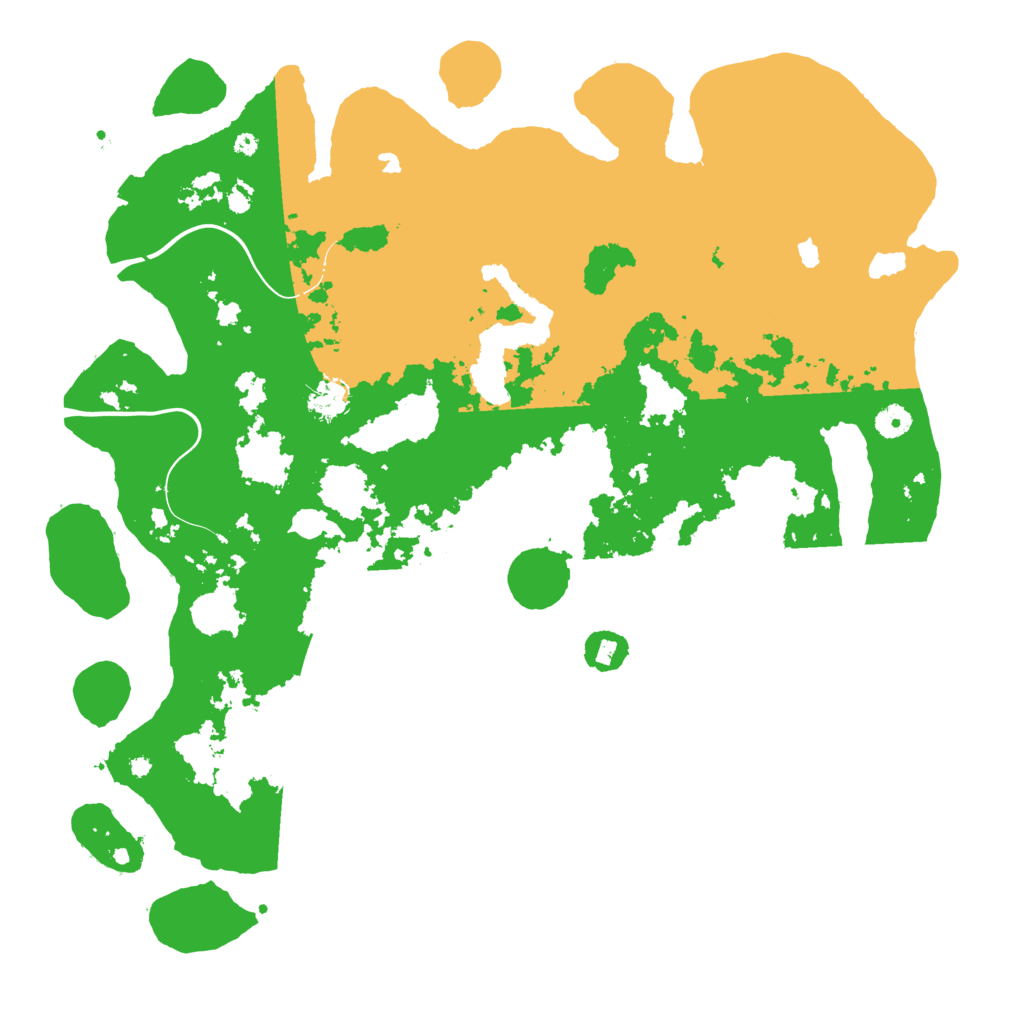 Biome Rust Map: Procedural Map, Size: 4500, Seed: 1947549775