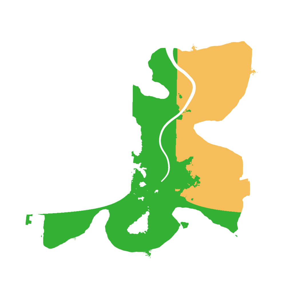 Biome Rust Map: Procedural Map, Size: 2000, Seed: 853485424