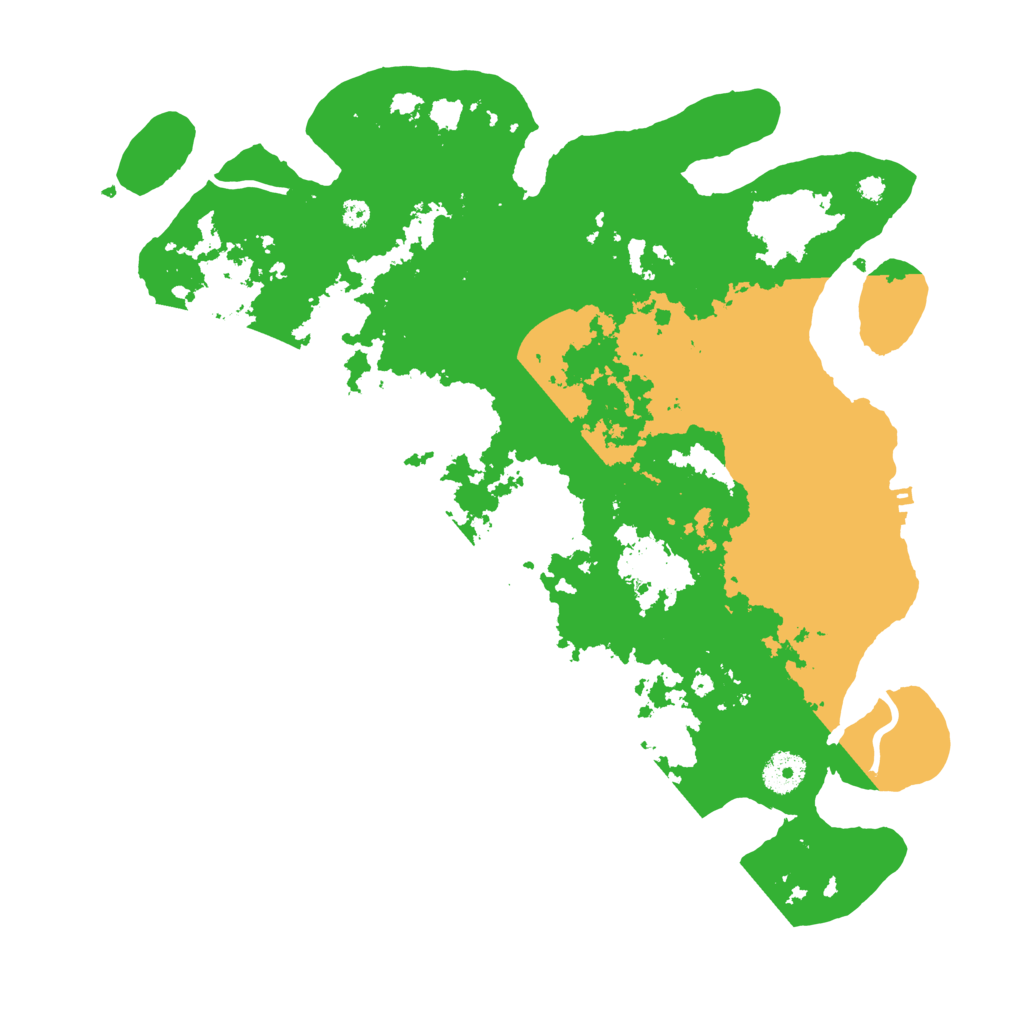 Biome Rust Map: Procedural Map, Size: 3700, Seed: 892026616