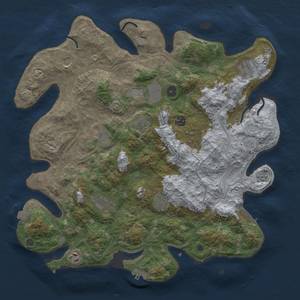 Thumbnail Rust Map: Procedural Map, Size: 4250, Seed: 819509708, 18 Monuments