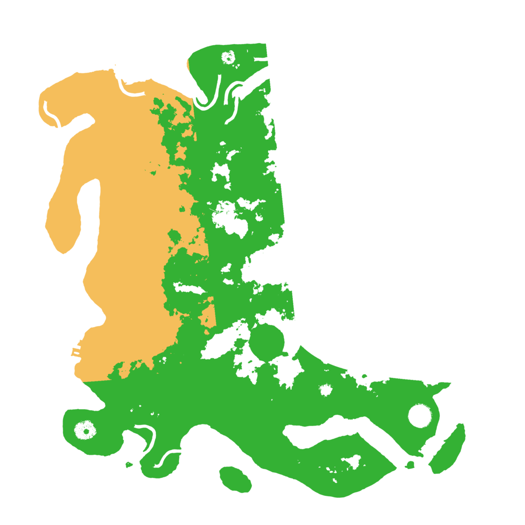 Biome Rust Map: Procedural Map, Size: 3950, Seed: 459363080