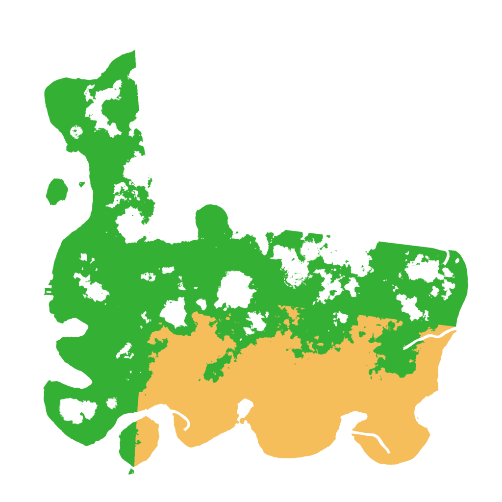 Biome Rust Map: Procedural Map, Size: 4250, Seed: 1986144887