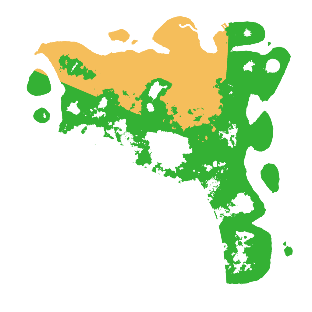 Biome Rust Map: Procedural Map, Size: 4000, Seed: 1321
